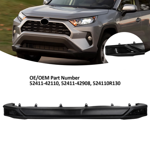 Front Lower Bumper Cover JDM Style Lip for Toyota Rav4 2019 2020-2024 LE XLE