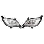 For 2017 2018 Kia Forte Front Bumper Fog Lights Lamps Set w/bulb Left Right Pair
