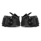 Headlights Headlamps Black Housing Pair For 07-14 Chevy Silverado 1500-3500 New