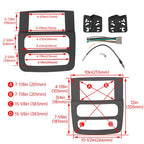 Stereo Radio Double Din Install Dash Kit for Dodge Ram 1500 2500 3500 2002 2005
