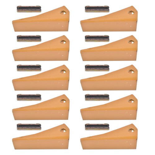 23 230 Series 230S Bucket Teeth with 23TF/23FP Flex Pins for Excavator 10 Piece