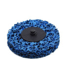 10 Pack 3" Blue Quick Change Easy Strip & Clean Discs For Paint Rust New