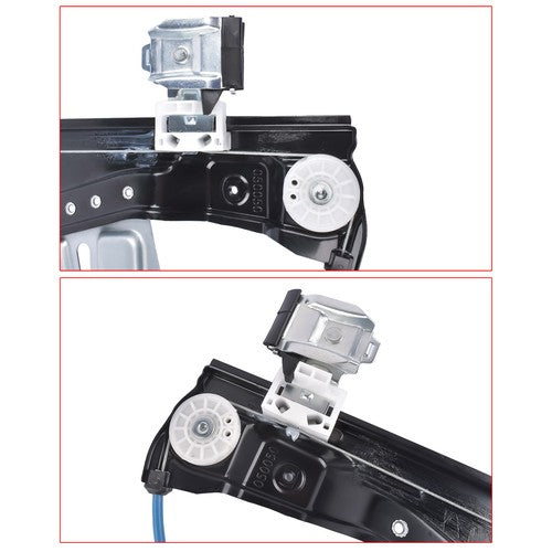 Door Window Regulator w/o Motor Front Left & Right Side for Chevy Volt 2011-2015