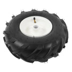 13x5.00-6" Rubber Tiller Tire & Wheel 1" Axle Size For Garden Tractor Tire 2Pack
