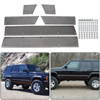 Lower Door Side Panel Armor for Jeep Cherokee XJ 4-Door 1984-2001