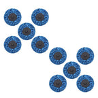 10 Pack 3" Blue Quick Change Easy Strip & Clean Discs For Paint Rust New