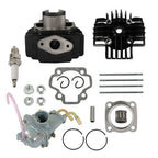 Carburetor Cylinder Piston Ring Gasket Top End For Yamaha PW 50 PW50 1981-2009