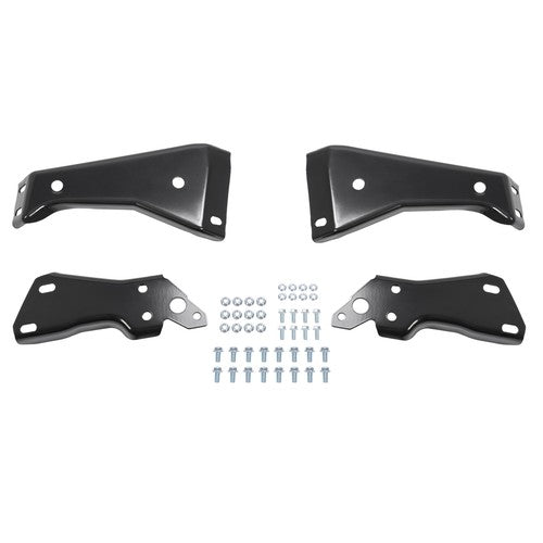 For Chevy GMC C1500 K1500 88 00 Rear Bumper Inner Outer Bracket Mounting Set