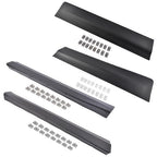 4Pcs Front Rear Lower LH & RH Door Trim Molding Black for Cadillac XT5 2017-2025