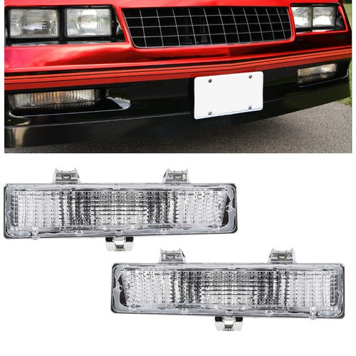 Front Park Turn Signal Light Set for Monte Carlo SS 1981-1988