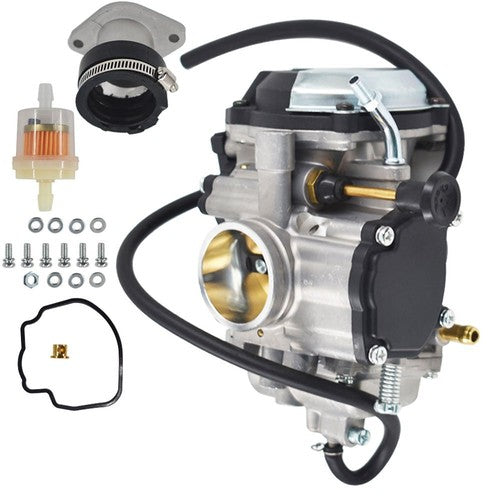 Carburetor & Intake Manifold For Yamaha Bear Tracker 250 YFM250 USA