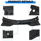 Windshield Cowl Cover Apron For Mini Cooper R55 R56 R57 07-15 Pair Left Right