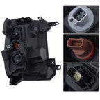 Single LH For Ford F250 F350 SuperDuty 2023-2024 Headlight Replacement Halogen