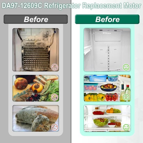 DA97 12609C Refrigerator Evaporator Cover for Samsung RF263BEAESR RF260BEAESR