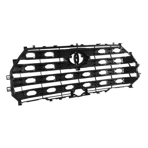 Front Bumper Grill Electroplated Black for Toyota Tundra Platinum 2022-2024