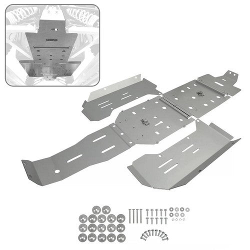 Full Chassis Skid Plate For Yamaha YXZ 1000R 2016 2017 Aluminum Protective