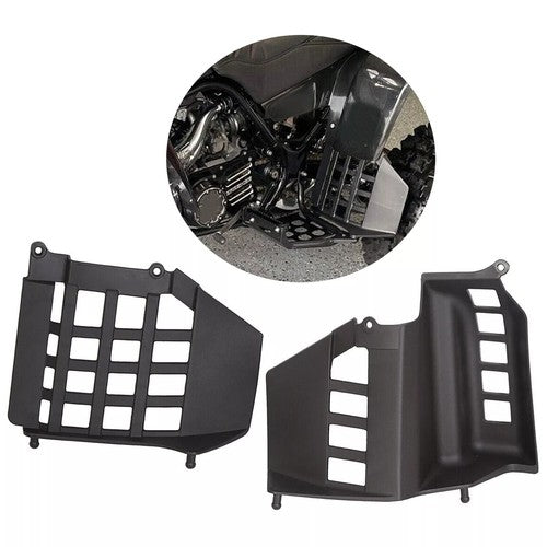 YFZ350 LH RH Heel Guards Kit Rear Fender Flaps for Yamaha Banshee 350 1987 2006