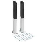 Pair of Zinc Plated Pontoon Boat Trailer Guide On for 2 Inch Trailer Frames