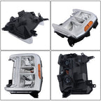 Single LH For Ford F250 F350 SuperDuty 2023-2024 Headlight Replacement Halogen