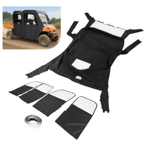 Full Soft Door Cab Enclosure for Polaris Ranger 800 Fullsize Crew Models 10 14