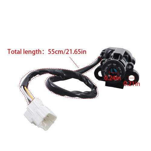 Ignition Switch Fuel Gas Cap Lock Set For Kawasaki Ninja 1000 ZX10R Z1000SX ZX6R