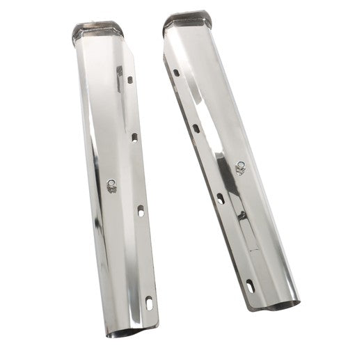 For Semi Truck 30"Straight Mud Flap Hanger Stainless Steel 1 1/8 Bolt Tapered US