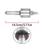 For Morse Taper Precision 0.000197'' CNC Long Spindle Lathe Tool MT2 Live Center