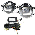 Bumper LED Fog Lights Lamps Turn Signal Pair for 2011-2013 for Toyota Corolla