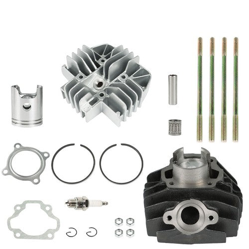 Cylinder Piston Ring Gasket Kit 47mm For Yamaha PW80 Y-Zinger 1983-2006