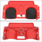 Universal Rolling Knee Creeper/Pads with Tool Tray Holder + 5 Swivel Castors Red