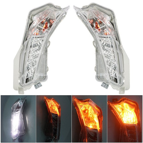 For Toyota Camry XSE XLE 2015 2016 17 Left&Right Side LED DRL Bumper Fog Lights