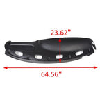 Black Dash Bezel Dashboard Cover for 1998-2001 Ram 1500 1998-2002 Ram 2500 3500