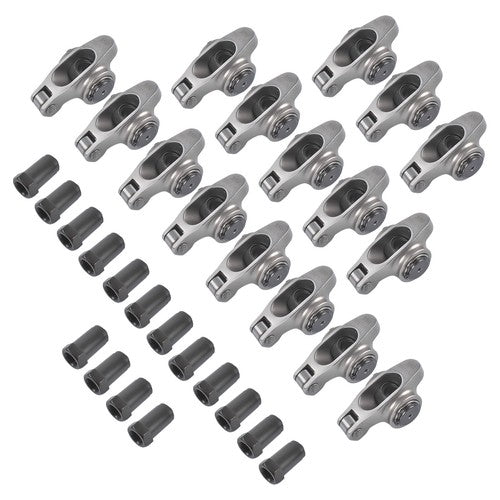 16x Roller Rocker Arm Self-Aligning for Small Block Chevy SBC 350 7/16'' Stud