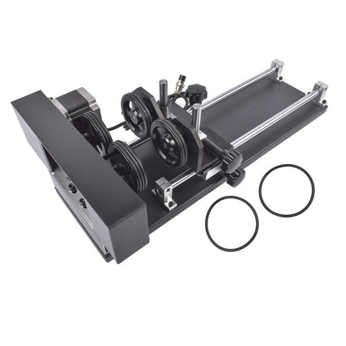 4 Wheel Rotary Axis Attachment 360° Rotation for 50W-130W CO2 Engraver Cutter