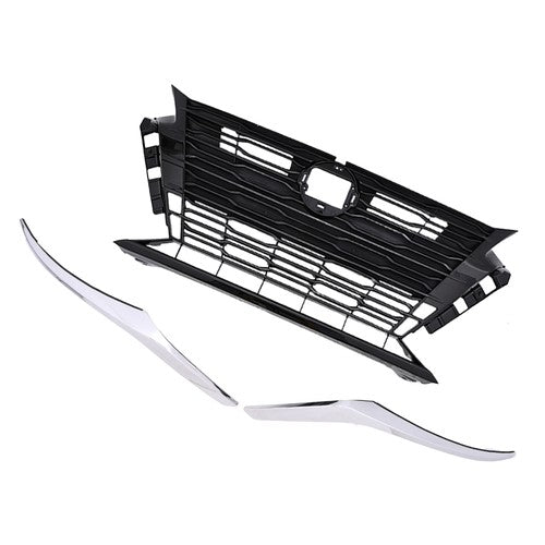 Front Bumper Upper Grille Chrome Molding for 2023-2024 for Nissan Altima SV