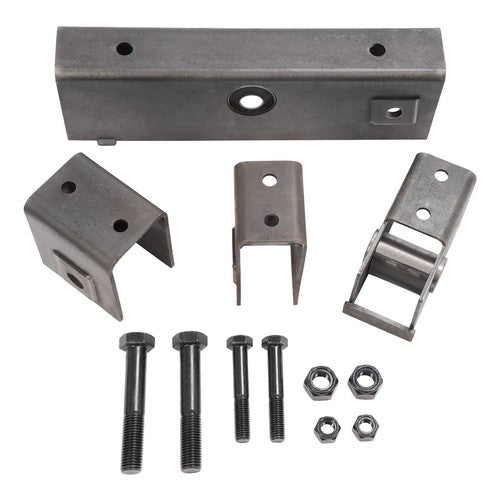 Trailer Hanger Kit for slipper spring 10K lbs Tandem axle spacing Universal