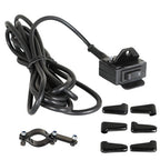 12V Solenoid Relay Contactor&Winch Rocker Thumb Switch Combo Set for ATV