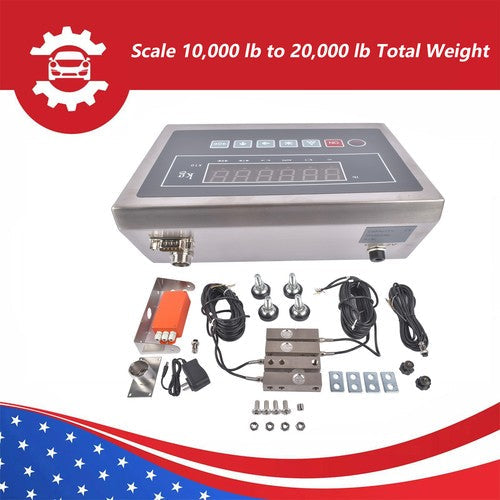 Livestock Scale Kit for Cattle Hogs Sheep Goats Pigs Squeeze Chutes Pallet Scale