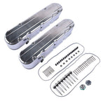 LS Smooth Cast Aluminum Valve Cover w/Coil Mounts Cover for Chevy GM LS Polished
