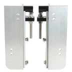 JPL4000 6" Set Back Jack Plate 4'' Adjustable Aluminum Outboard Boat Jack Plate
