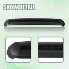 Front Upper Hood Bulge Molding Trim Matte Black for Toyota Tundra 14-21