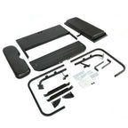 Flip Folding Rear Seat Back Kit for Yamaha Drive G29 Golf Cart 2007-2016