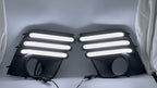 LED Daytime Running Light Turn Signal Fog Lamp Cover for Subaru Forester 2022-24