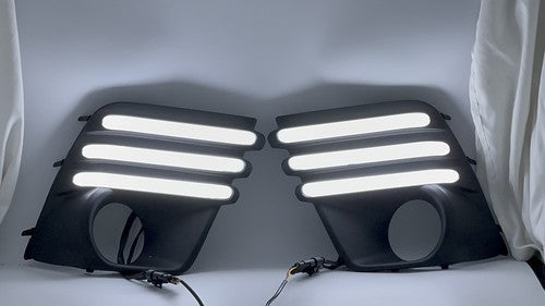 LED Daytime Running Light Turn Signal Fog Lamp Cover for Subaru Forester 2022-24