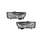 Clear Lens Fog Lights Bumper Driving Lamps w/wiring for 1997-2001 for Honda Prelude