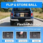30 Thousand Pound Double Lock Under Bed Gooseneck Trailer Hitch for 2015-2020 Ford F150