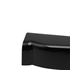 2PCS Black Cab Corners For 1999-2007 Chevy Silverado GMC Sierra Extended Cab