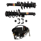 Set of 3 Front Shock Strut Assys & Air Compressor For Cadillac XTS 3.6L V6 13-19
