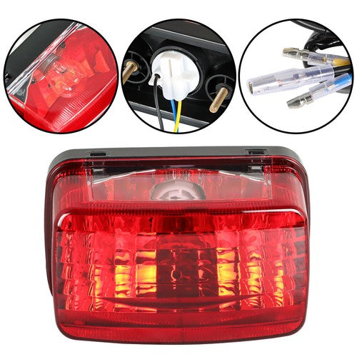 Taillight Assembly w/ Bulb For Yamaha Rhino 660 YXR660F 4X4 2004 2005 2006 2007