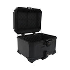 45L Motorcycle Rear Tour Box Top Case with Security Lock Helmet Case Waterproof